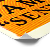 Rauchen - Druck Poster (Ecke)