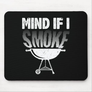 Rauchen für Männer Vater Grillen Fleisch Grillen R Mousepad