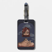 rauchen gepäckanhänger (Rückseite vertikal)