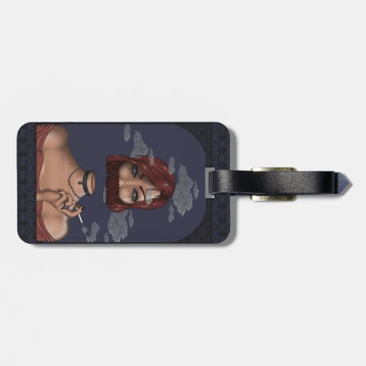 rauchen gepäckanhänger (Rückseite horizontal)