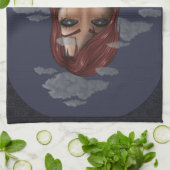 rauchen geschirrtuch (Gefaltet)