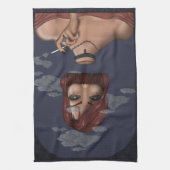 rauchen geschirrtuch (Vertikal)