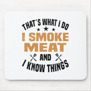 Rauchen Grillen Grillen Rauchen Fleisch 2 Mousepad