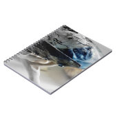 Rauchen in brennender Schale Metaphysisches Esoter Notizblock (Linke Seite)