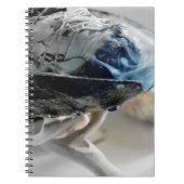 Rauchen in brennender Schale Metaphysisches Esoter Notizblock (Vorderseite)