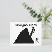Rauchen kann dich umbringen postkarte (Stehend Vorderseite)