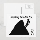 Rauchen kann dich umbringen postkarte (Vorne/Hinten)