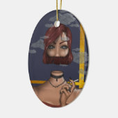 rauchen keramik ornament (Links)