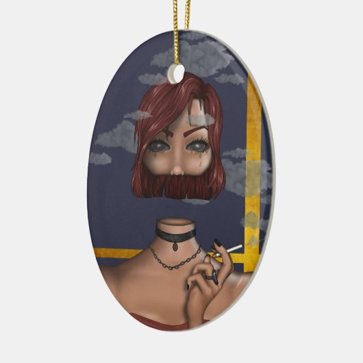 rauchen keramik ornament (Links)