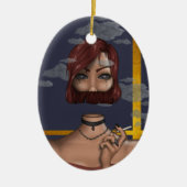 rauchen keramik ornament (Vorne)