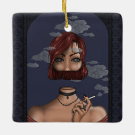 rauchen keramikornament