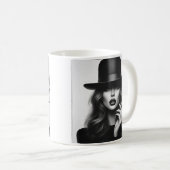 Rauchen Lady! Kaffeetasse (VorderseiteRechts)