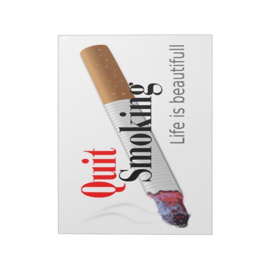 RAUCHEN NOTIZBLOCK (Rotiert)