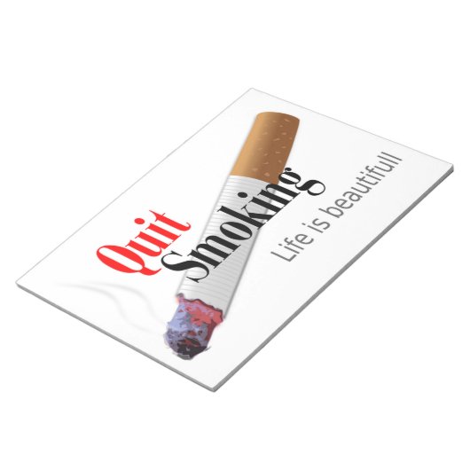 RAUCHEN NOTIZBLOCK (angewinkelt)