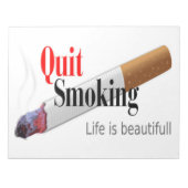 RAUCHEN NOTIZBLOCK (Vorderseite)