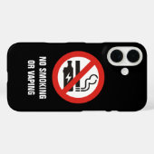 Rauchen oder Tauchen Case-Mate iPhone Hülle (Rückseite (Horizontal))