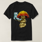 Rauchen Pilzmittel Pipe Psychedelic Magic Mush T-Shirt (Design vorne)