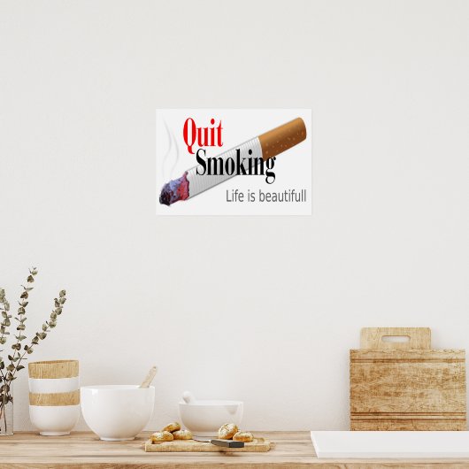 RAUCHEN POSTER (Küche)