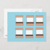 rauchen postkarte (Vorne/Hinten)