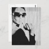 Rauchen Postkarte (Vorne/Hinten)