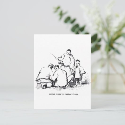 Rauchen Postkarte (Stehend Vorderseite)