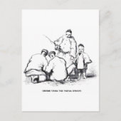 Rauchen Postkarte (Vorderseite)