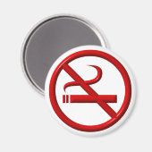 Rauchen / Rauchen Magnet (Vorderseite/Rückseite)