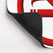 Rauchen / Rauchen Mousepad (Ecke)