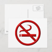 Rauchen / Rauchen Postkarte (Vorne/Hinten)