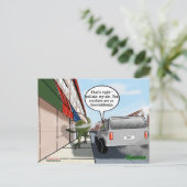 Rauchen rücksichtslos? postkarte (Stehend Vorderseite)