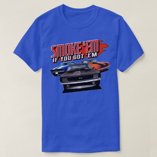 Rauchen Sie ein, wenn Sie Shirts im Frisierte Auto (Design vorne)