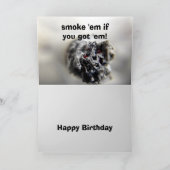 Rauchen Sie mir, wenn Sie sie Got haben Karte (Innenseite)