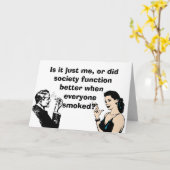 Rauchen Sie mir, wenn Sie sie Got haben Karte (Gelbe Blume)