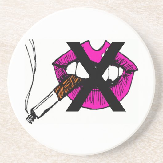 RAUCHEN SIE NICHT GETRÄNKEUNTERSETZER (Vorne)