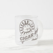 Rauchen Sie nie allein Mattglastasse (VorderseiteRechts)