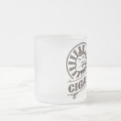 Rauchen Sie nie allein Mattglastasse (Mittel)