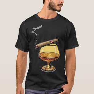 Rauchen Sie Zigarren trinken Scottage und wissen, T-Shirt
