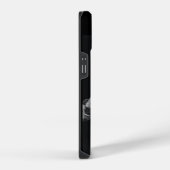 Rauchen Skelett Zigarette iPhone Hülle (Rechte Seite)
