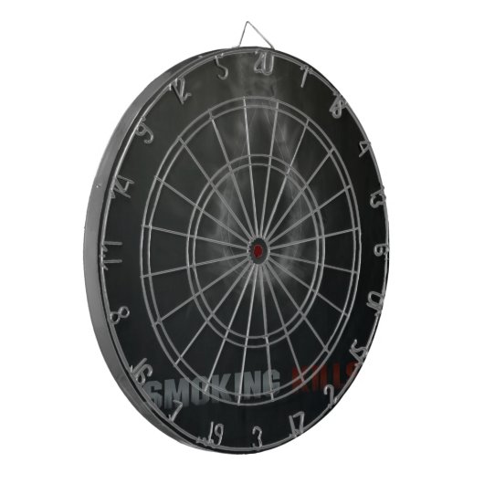 Rauchen tötet Hoffnung Dartscheibe (Vorderseite Links)