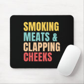 Rauchen und Grillen der Wangen Mousepad (Mit Mouse)