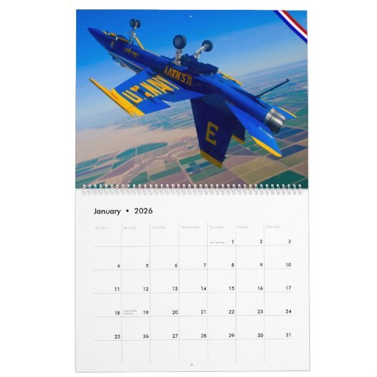 "RAUCHEN!" - US-Marineinfliegerteam Kalender (Jan 2026)