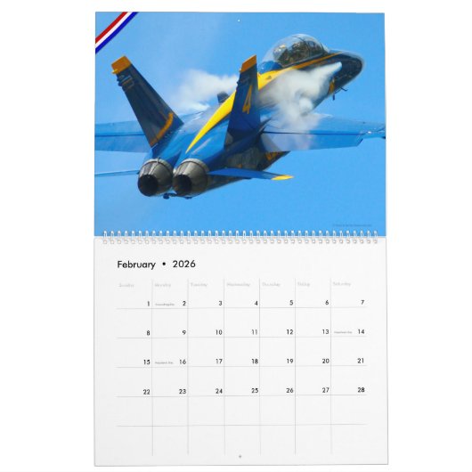 "RAUCHEN!" - US-Marineinfliegerteam Kalender (Feb 2026)