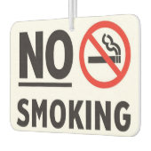 Rauchen verboten autolufterfrischer (Links)
