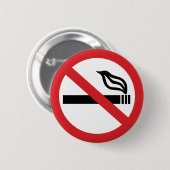 Rauchen verboten button (Vorne & Hinten)