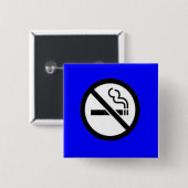 Rauchen verboten button (Vorne & Hinten)