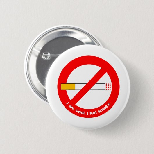 Rauchen verboten button (Vorne & Hinten)