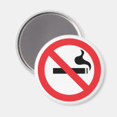 Rauchen verboten magnet (Vorderseite/Rückseite)
