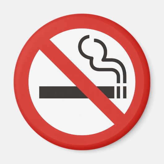 Rauchen verboten magnet (Vorne)