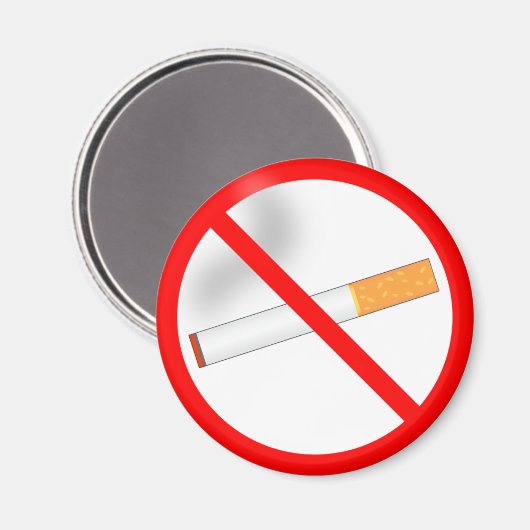 Rauchen verboten magnet (Vorderseite/Rückseite)