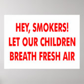 Rauchen verboten poster (Vorne)